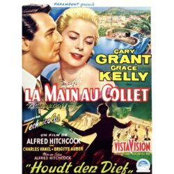 affiche film la main au collet