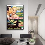 affiche film la main au collet
