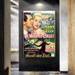 affiche film la main au collet