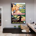 affiche film la main au collet