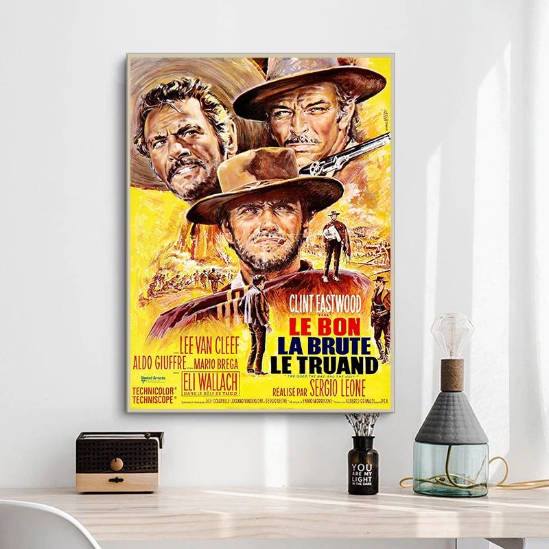 affiche film le bon la brute et le truand