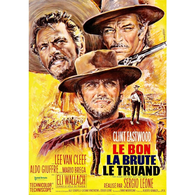 affiche film le bon la brute et le truand