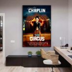 affiche film le cirque charlie chaplin