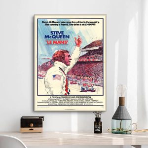 affiche film Le Mans Steve McQueen