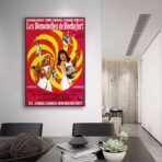 affiche film les demoiselles de rochefort