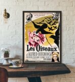 Affiche Film Les Oiseaux Hitchcock