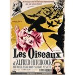 Affiche Film Les Oiseaux Hitchcock