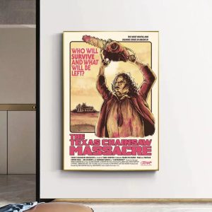 affiche film massacre à la tronçonneuse