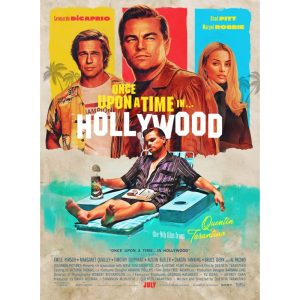 affiche film once upon a time in hollywood
