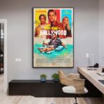 affiche film once upon a time in hollywood