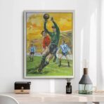 Affiche Foot Vintage