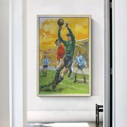 Affiche Foot Vintage