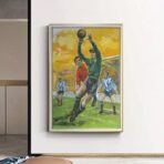 Affiche Foot Vintage