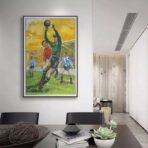 Affiche Foot Vintage