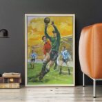 Affiche Foot Vintage