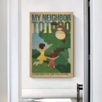 affiche ghibli vintage