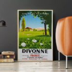 affiche golf vintage