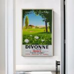 affiche golf vintage
