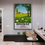 affiche golf vintage