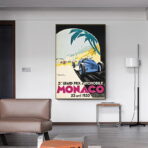 affiche grand prix monaco 1933