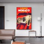 affiche grand prix monaco