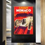 affiche grand prix monaco