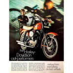 harley davidson vintage poster