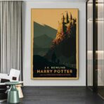 affiche harry potter vintage
