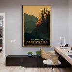 affiche harry potter vintage