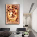 affiche indiana jones et la dernière croisade