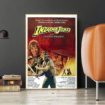 affiche indiana jones et le template maudit