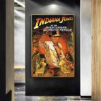 Affiche Indiana Jones Et Les Aventuriers De L'Arche Perdue