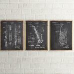 affiche instruments de musique