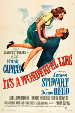 Affiche Vintage <br> It's A Wonderful Life