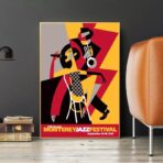 affiche jazz vintage