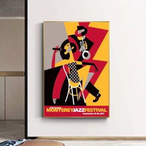 affiche jazz vintage