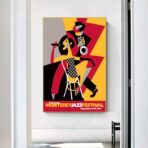 affiche jazz vintage