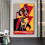 affiche jazz vintage