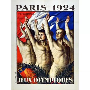 affiche jeux olympiques vintage