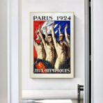 affiche jeux olympiques vintage