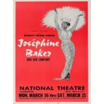 poster josephine baker vintage