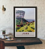 affiche jura vintage