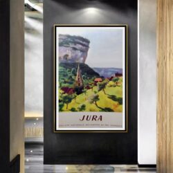 affiche jura vintage