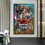 affiche jurassic park 1