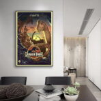 affiche jurassic park vintage