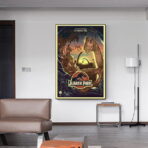 affiche jurassic park vintage
