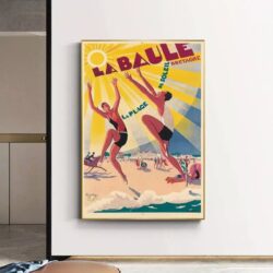 affiche la baule vintage