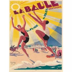 affiche la baule vintage