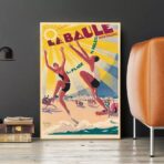 affiche la baule vintage