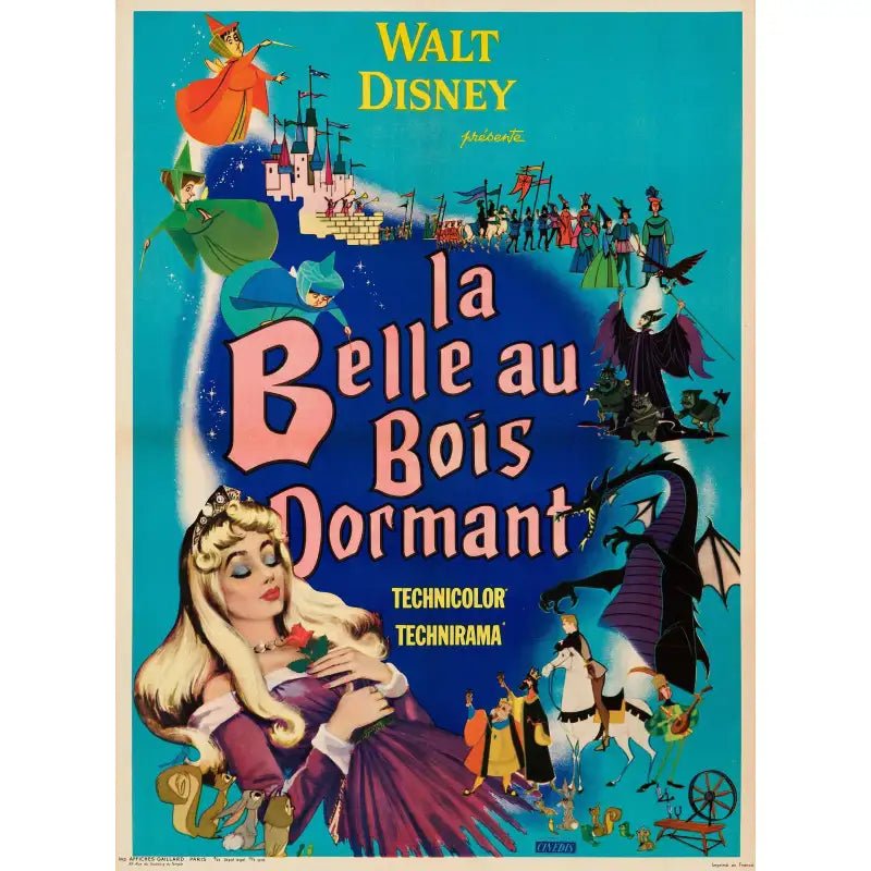 affiche-la-belle-au-bois-dormant affiche la belle au bois dormant